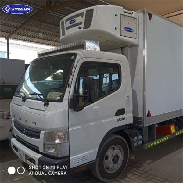top roof mounting large truck refrigeration unit delivery